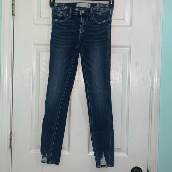 bridge by gly Denim - Bridge by gly Mid Rose Ankle Skinny Jeans Size 23